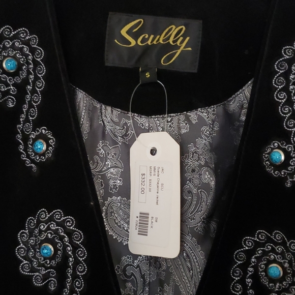 NWT Scully Suede Fringe Coat - Picture 3 of 6